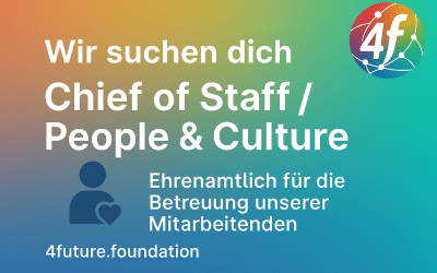 Chief of Staff / People & Culture (Ehrenamt)