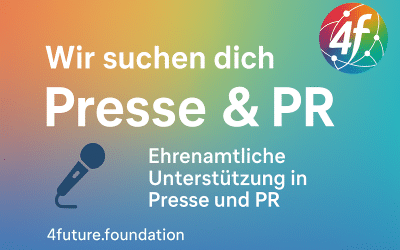 PR & Presse Expertin/Experte gesucht (Ehrenamtl.)