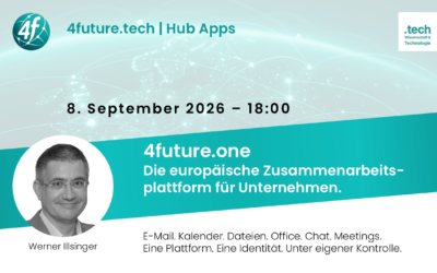 Vorstellung 4future.one – die europäische Zusammenarbeitsplattform